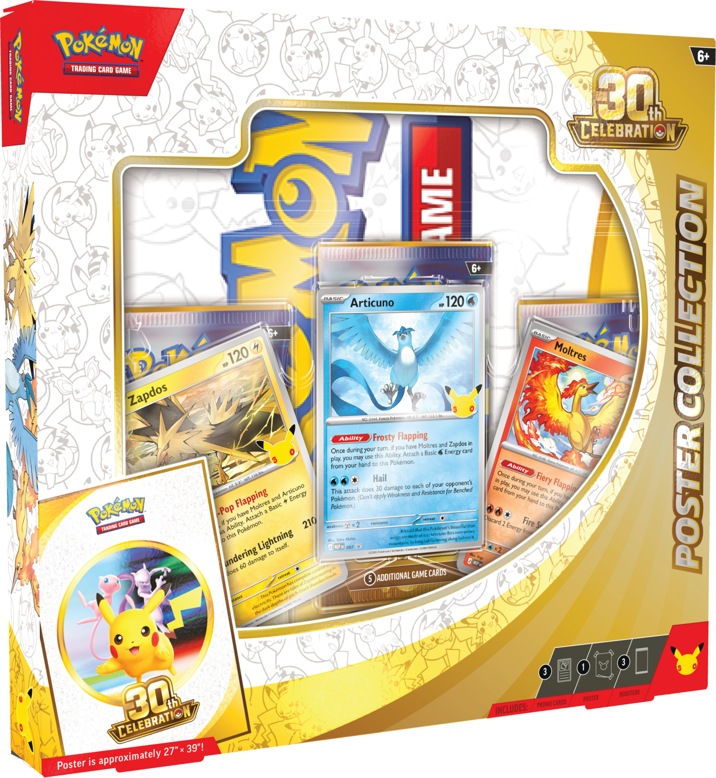 Pokémon TCG 30th Celebration — Poster Collection